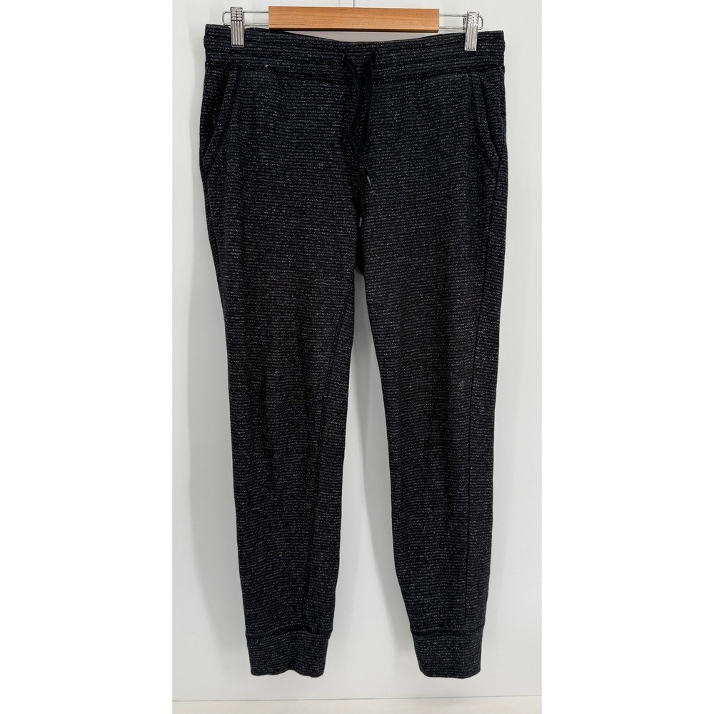Champion Elite Mens Jogger Pants  Charcoal Grey Textured‎ Knit Sweatpants Sz M